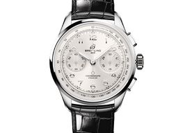 Breitling Premier AB0930371G1P1 (2026) - Silver dial 40 mm Steel case