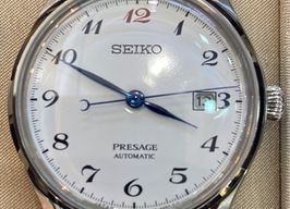 Seiko Presage SJE075J1 (Unknown (random serial)) - White dial 40 mm Steel case