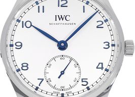 IWC Portuguese Automatic IW358312 (2021) - Zilver wijzerplaat 40mm Staal