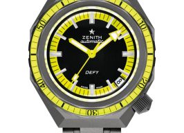 Zenith Defy 97.A3648.670/21.M3648 (2026) - Zwart wijzerplaat 37mm Titanium