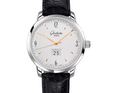 Glashütte Original Sixties Panorama Date 39-47-01-02-04 (2023) - Silver dial 42 mm Steel case