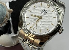 Tudor Glamour Double Date 57100 (2023) - Zilver wijzerplaat 42mm Staal