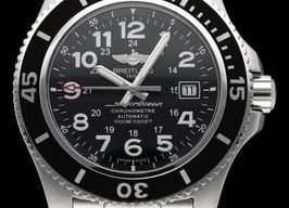 Breitling Superocean II 44 A17392 (2020) - Zwart wijzerplaat 44mm Staal