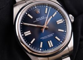 Rolex Oyster Perpetual 41 124300 (2020) - Blue dial 41 mm Steel case