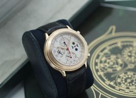 Audemars Piguet Quantieme Perpetual Calendar 25695 (1995) - White dial 40 mm Rose Gold case