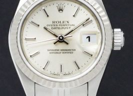 Rolex Lady-Datejust 69174 (1995) - Zilver wijzerplaat 26mm Staal