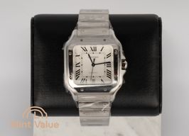 Cartier Santos WSSA0018 (2025) - Silver dial 40 mm Steel case