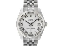 Rolex Datejust 31 178274 (2012) - Wit wijzerplaat 31mm Staal