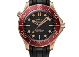 Omega Seamaster Diver 300 M 210.92.42.20.01.003 (2025) - Zwart wijzerplaat 42mm Roségoud