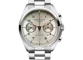 Hamilton Khaki Pilot Pioneer H76416155 (2025) - Zilver wijzerplaat 41mm Staal