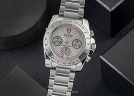 Tudor Sport Chronograph 20300 (2010) - Zilver wijzerplaat 41mm Staal