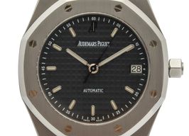 Audemars Piguet Royal Oak 14790ST (Onbekend (willekeurig serienummer)) - Blauw wijzerplaat 36mm Staal