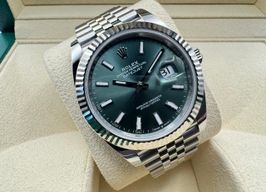 Rolex Datejust 41 126334 (2024) - Groen wijzerplaat 41mm Staal