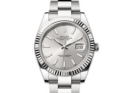 Rolex Datejust 41 126334 (2025) - Zilver wijzerplaat 41mm Staal