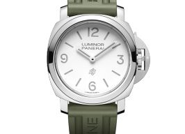 Panerai Luminor Base Logo PAM01087 (2025) - White dial 44 mm Steel case