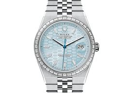 Rolex Land-Dweller 40 127386TBR (2025) - Blue dial 40 mm Platinum case