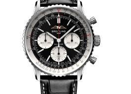 Breitling Navitimer 1 B01 Chronograph AB0138211B1P1 (2022) - Zwart wijzerplaat 43mm Staal