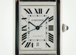 Cartier Tank Solo 3800 (2019) - Silver dial 31 mm Steel case