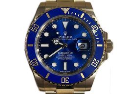 Rolex Submariner Date 126618LB (2024) - Blauw wijzerplaat 41mm Geelgoud