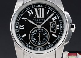 Cartier Calibre de Cartier W7100016 (2012) - Black dial 42 mm Steel case