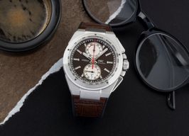 IWC Ingenieur Chronograph IW378511 (Onbekend (willekeurig serienummer)) - Bruin wijzerplaat 45mm Staal