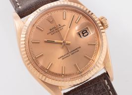 Rolex Datejust 1601 (1971) - Pink dial 36 mm Rose Gold case