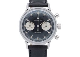 Hamilton Intra-Matic H38429730 (2024) - Black dial 40 mm Steel case