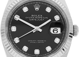 Rolex Datejust 36 126234 (2021) - Black dial 36 mm Steel case