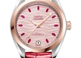 Omega Seamaster Aqua Terra 220.23.34.20.60.001 (2026) - Roze wijzerplaat 34mm Staal