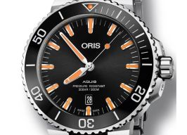 Oris Aquis Date 01 733 7730 4159-07 8 24 05PEB (2023) - Black dial 44 mm Steel case