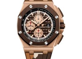 Audemars Piguet Royal Oak Offshore Chronograph 26401RO.OO.A087CA.01 (2023) - Brown dial 44 mm Rose Gold case