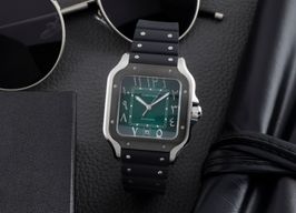 Cartier Santos WSSA0055 (2024) - Groen wijzerplaat 40mm Staal