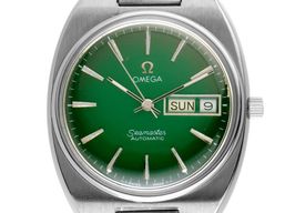 Omega Seamaster 166.0213.1 (1977) - Groen wijzerplaat 40mm Staal