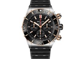 Breitling Chronomat UB0136251B1S1 (2025) - Zwart wijzerplaat 44mm Goud/Staal