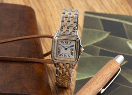 Cartier Panthère W2PN0006 (Unknown (random serial)) - Silver dial 30 mm Gold/Steel case