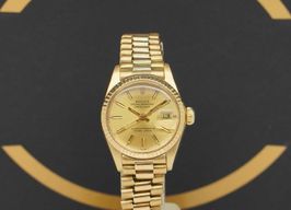 Rolex Lady-Datejust 6917 (1973) - Gold dial 26 mm Yellow Gold case