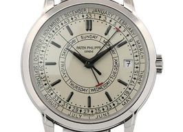 Patek Philippe Calatrava 5212A-001 (2023) - Zilver wijzerplaat 40mm Staal