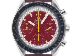 Omega Speedmaster Reduced 175.0032 (1997) - Red dial 39 mm Steel case