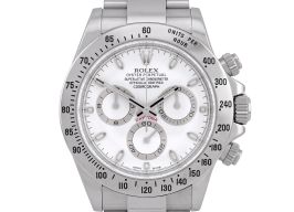 Rolex Daytona 116520 (2014) - White dial 40 mm Steel case