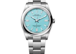 Rolex Oyster Perpetual 36 126000 (2024) - Blauw wijzerplaat 36mm Staal