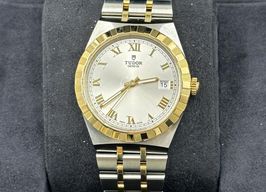 Tudor Royal 28503 (2022) - Silver dial 38 mm Gold/Steel case