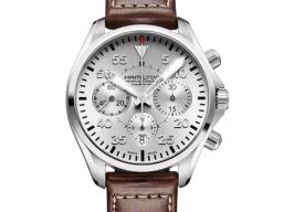 Hamilton Khaki Pilot H64666555 (2025) - Zilver wijzerplaat 42mm Staal