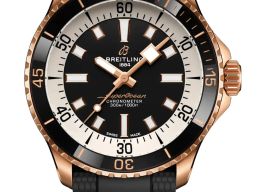 Breitling Superocean R17375211B1S1 (2026) - Zwart wijzerplaat 42mm Roodgoud