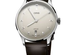 Oris Artelier Date 01 733 7810 4051-07 6 20 17FC (2026) - White dial 38 mm Steel case