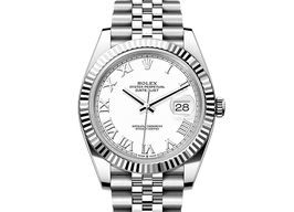 Rolex Datejust 41 126334 (2025) - Wit wijzerplaat 41mm Staal