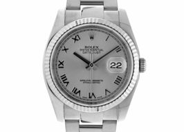 Rolex Datejust 36 116234 (2016) - Silver dial 36 mm Steel case