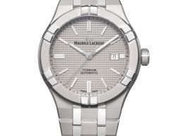 Maurice Lacroix Aikon AI6008-TT032-230-1 (2026) - Grey dial 42 mm Titanium case