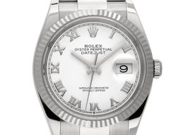 Rolex Datejust 36 126234 (2020) - White dial 36 mm Steel case