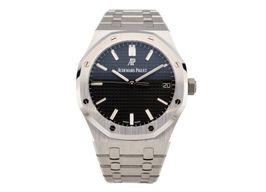 Audemars Piguet Royal Oak Selfwinding 15500ST.OO.1220ST.03 (Onbekend (willekeurig serienummer)) - Zwart wijzerplaat 41mm Staal