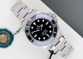 Rolex Submariner No Date 124060 (2025) - Zwart wijzerplaat 41mm Staal
